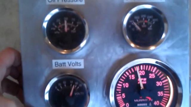 Kubota V2203 Diesel Generator running at speed.  1800 RPM