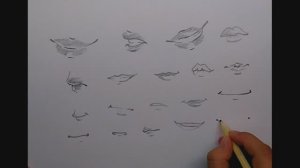 Как нарисовать губы аниме \\ Как нарисовать рот // рисунки карандашом