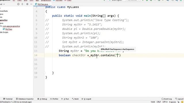 Type Casting in Java and Java String Functions | android App Development | Lecture 17