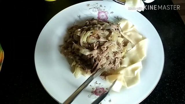 Ужин, готовим бешбармак. смотреть онлайн