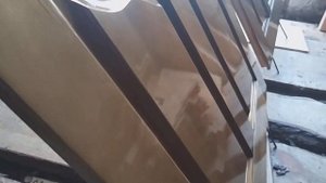 Обзор Покраска деревянных дверей,що получилось!