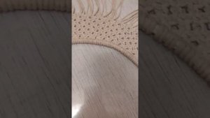 Зеркало макраме./ Macrame Mirror