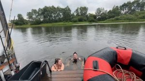 СПЛАВ НА ОГРОМНОМ ПЛОТУ | Поход с палатками | Сплав по реке Березина | Самый необычный День рождени