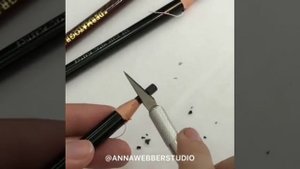 Как работать самозатачивающимся карандашом.