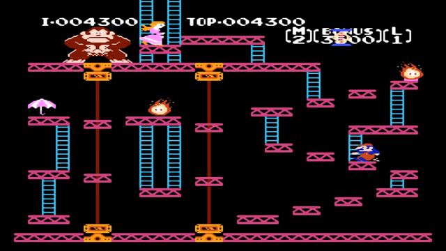 Donkey Kong - Full Game 100% Walkthrough | Longplay - NES смотреть онлайн
