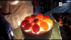 Определение свежести куриных яиц методом овоскопирования