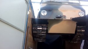 Погрузка вездехода "ЖУК-7"