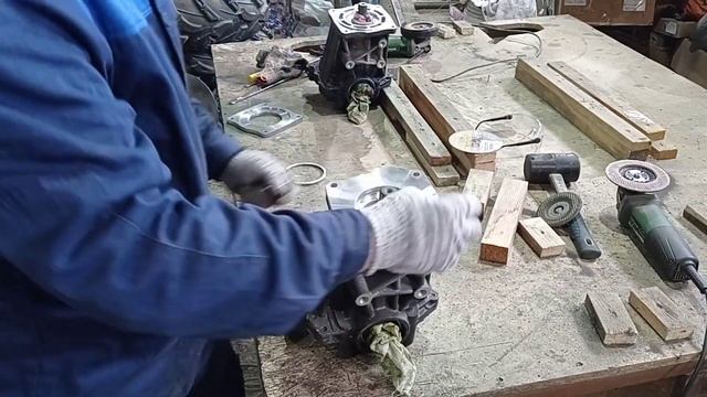 Самодельный квадроцикл 6x6. Подготовка.