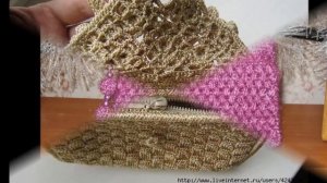 Вязаная Косметичка Крючком 2019 / Crochet Beautician / Gestrickte Häkeln Kosmetikerin