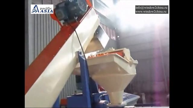 Линия по переработке, мойке и грануляции полимеров LFD