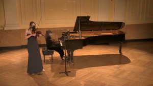 Poulenc Sonata - Geneva Lewis and Dina Vainshtein