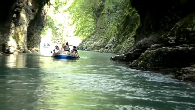 Мартвильский Каньон, Грузия - The Canyon of Martvili, Georgia смотреть онлайн