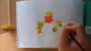 Как нарисовать осенний букет