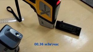 Замеры дозиметром портативных анализаторов Delta Professional и X-MET 8000