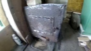 Доработал печку до конца. Теперь не дымит