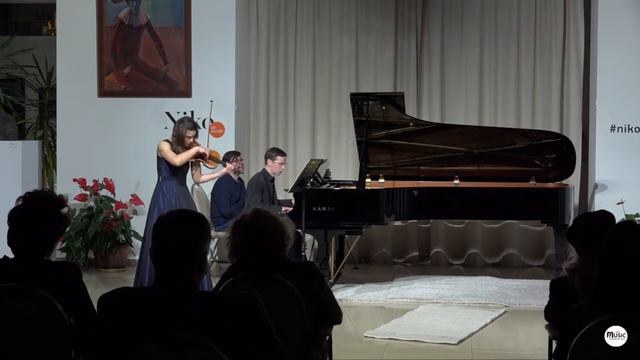 Mozart Sonata for Piano and Violin in E minor, K. 304/Моцарт Соната для фортепиано и скрипки К.304 смотреть онлайн