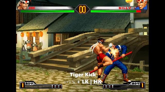 EX Joe Movelist [The King of Fighters '98 Ultimate Match Final Edition] смотреть онлайн