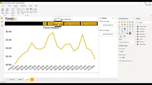 Bookmark Dynamics UI - Power BI Solutions