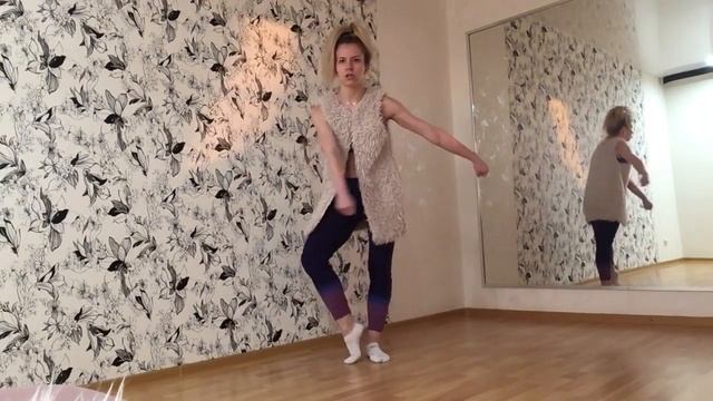 Танцевальная комбинация, урок джаз, 2 класс