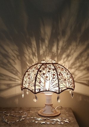 Светильник из джута. Как сделать своими руками очень красивый и уютный светильник для дома.