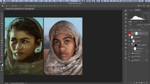 How to Create a Dune-style Poster in Photoshop — with the Fremen eyes