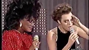Anna Oxa & Patti LaBelle - "Imagine" (Fantastico 1989)