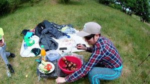 Майская рыбалка с семьей!