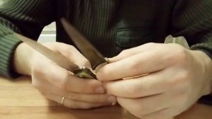 Самодельный складной нож 22