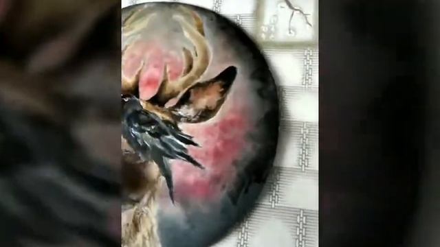 Рисунок гуашью покрытый лаком)) смотреть онлайн