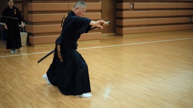 МДЭР иайдзюцу Секигути Сэнсей. ката "Маэ". MJER Iaijutsu. Mae. 21 Soke Sekiguchi Sensei.