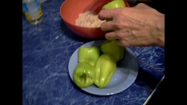 Перцы фаршированные.