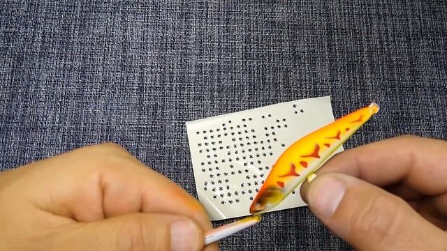 Ръчноизработен воблер от дърво - част 3 - боядисване | Handmade balsa wood minnow Part 3 - painting смотреть онлайн