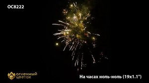 Салют На часах ноль ноль 1,1х19 OC8222