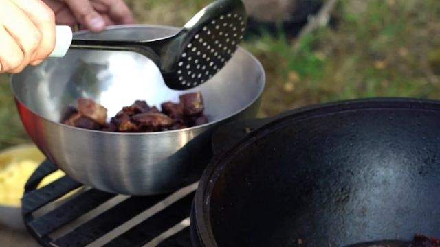 Вкусный узбекский КАЗАН КЕБАБ в казане! Приготовьте сами этот простой РЕЦЕПТ на даче | vkusognya.ru