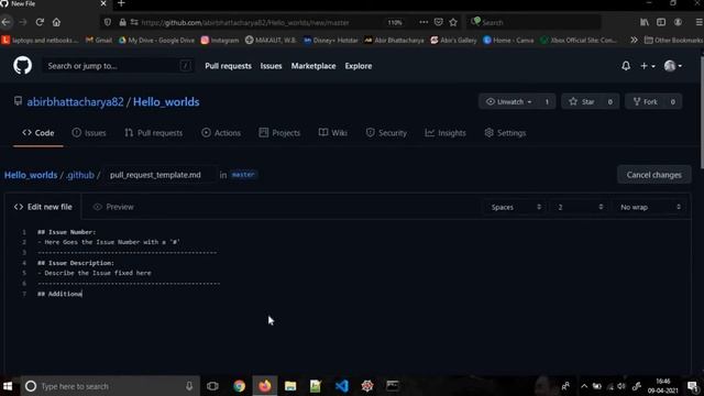 Pull Request Templates || GitHub Essentials || смотреть онлайн