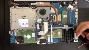 HP Laptop Model 15 da0001nw  Разборка, Чистка платы после залития