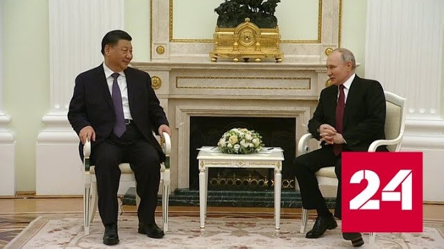 Главы России и КНР провели двустороннюю встречу тет-а-тет - Россия 24 