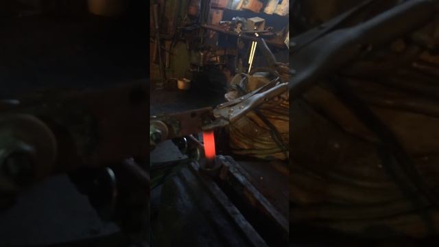 Нагрев болта М14 током. смотреть онлайн