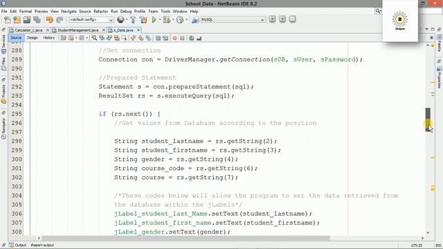 How to Display Data from Database within jLabels in Java. смотреть онлайн