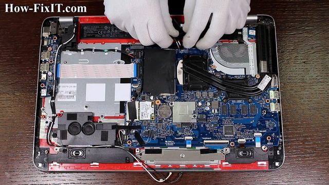 HP Envy 15-J Series Power Button Replacement Guide смотреть онлайн