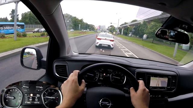 Opel Zafira Life - POV test drive. Driver’s eye смотреть онлайн