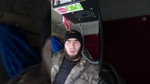 Как заводится Камаз 53212 в мороз- 20 .зацепил прицеп проверил ручник