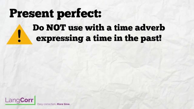 Verb Tense 4: Present Perfect vs. Past Perfect смотреть онлайн