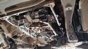 Полная аппаратная замена масла в акпп №162, Mazda CX5, АКПП FW6A-EL, MotulEvo Севастополь.