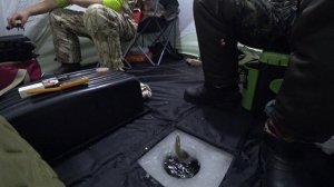 Зимняя рыбалка в палатке | Приморск