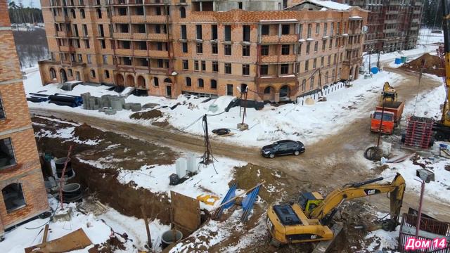 Строительство ЖК Лесобережный 27.02.2021 смотреть онлайн