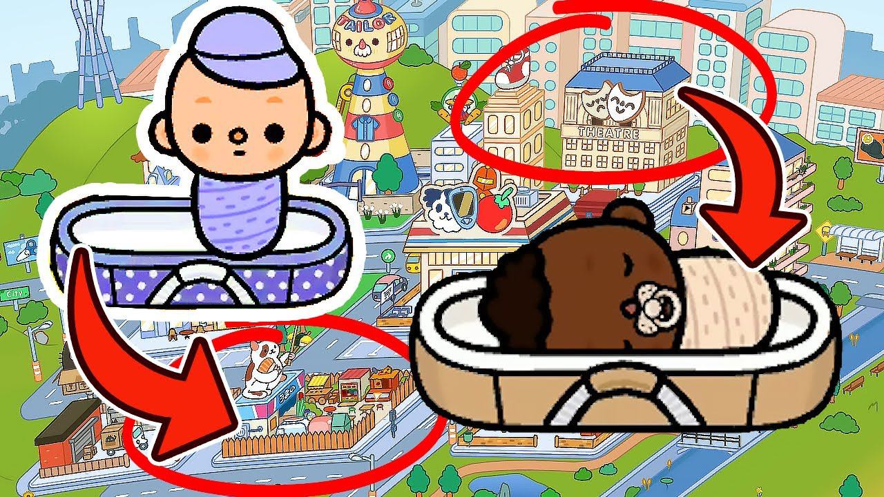 НОВОРОЖДЕННЫЕ ОБНОВЛЕНИЕ в ТОКА БОКА - Toca Boca Life World смотреть онлайн