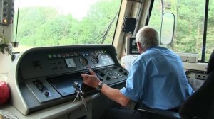 В кабине электропоезда ЭР2-1294 / In the drivers cab of ER2-1294 EMU