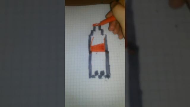 Мы рисуем фанту по клеткам часть 1 смотреть онлайн