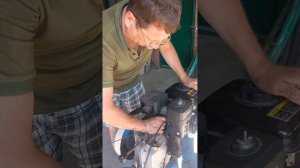 регулируем клапана на мотоблоке.